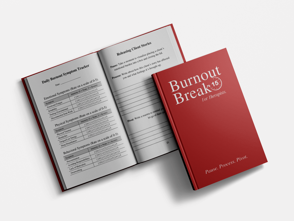 The Burnout Break Journal - For Therapists