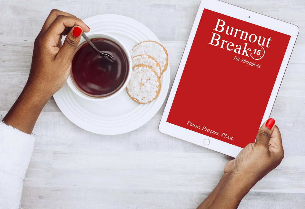 The Burnout Break Journal - For Therapists